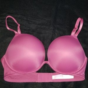 Pink bra